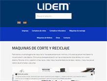 Tablet Screenshot of lidem.com